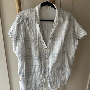 White Plaid Shirt